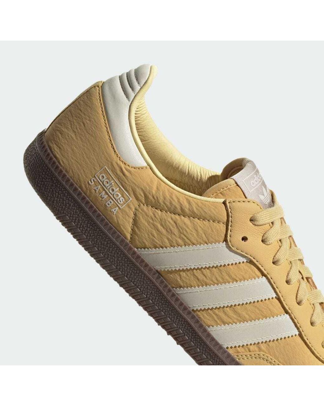 Adidas Originals Brown Samba Og Low-Top Sneakers for men