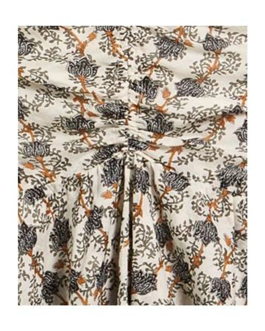 Isabel Marant Natural Printed Sleeveless Dress