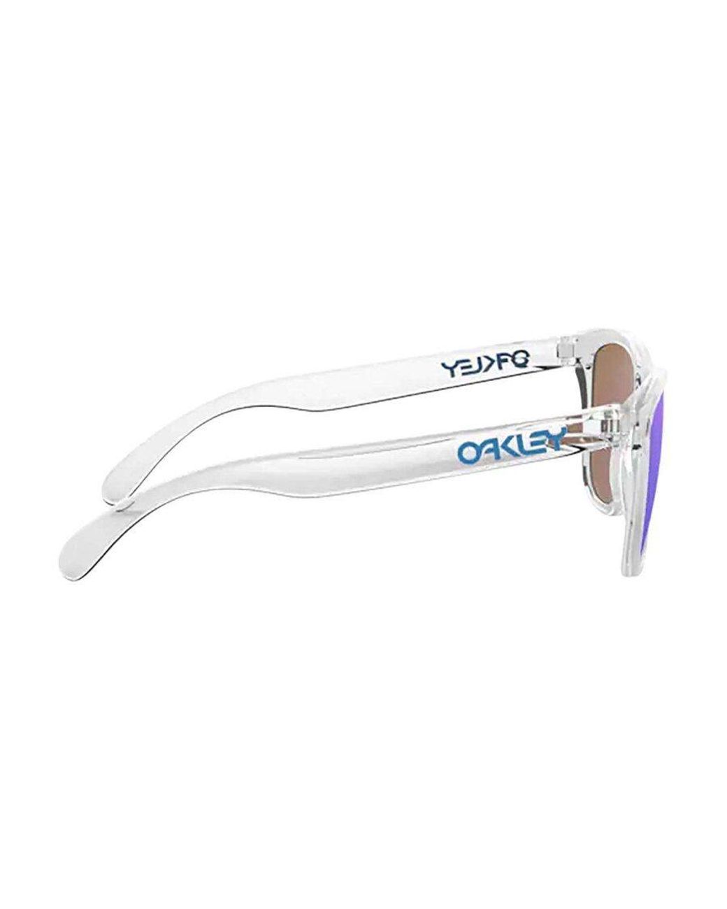 Oakley Blue Gradient Square Sunglasses for men