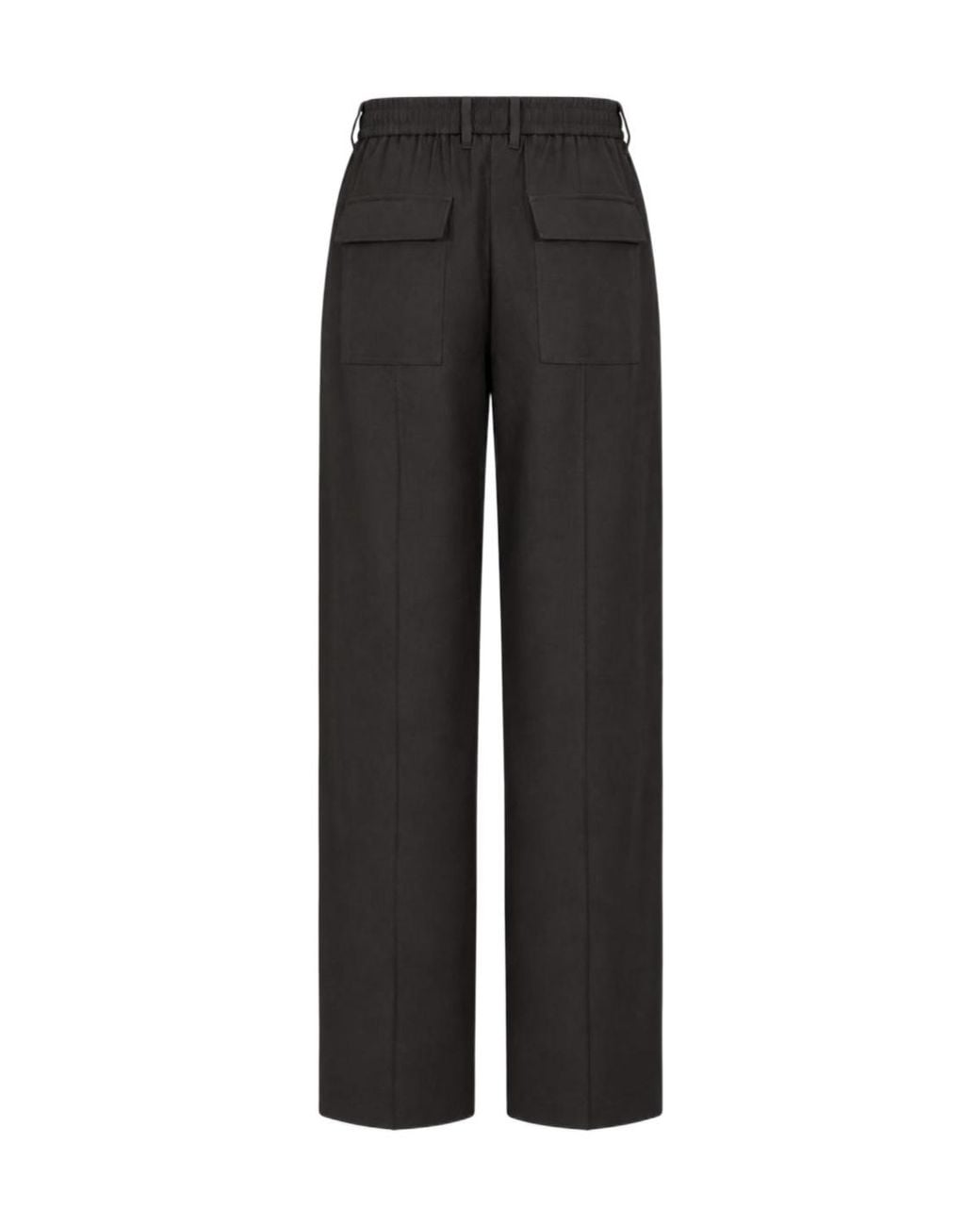 Emporio Armani Black Cargo Relaxed Pants for men