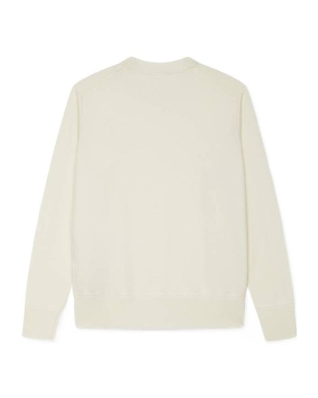 KENZO White Double K' Jumper