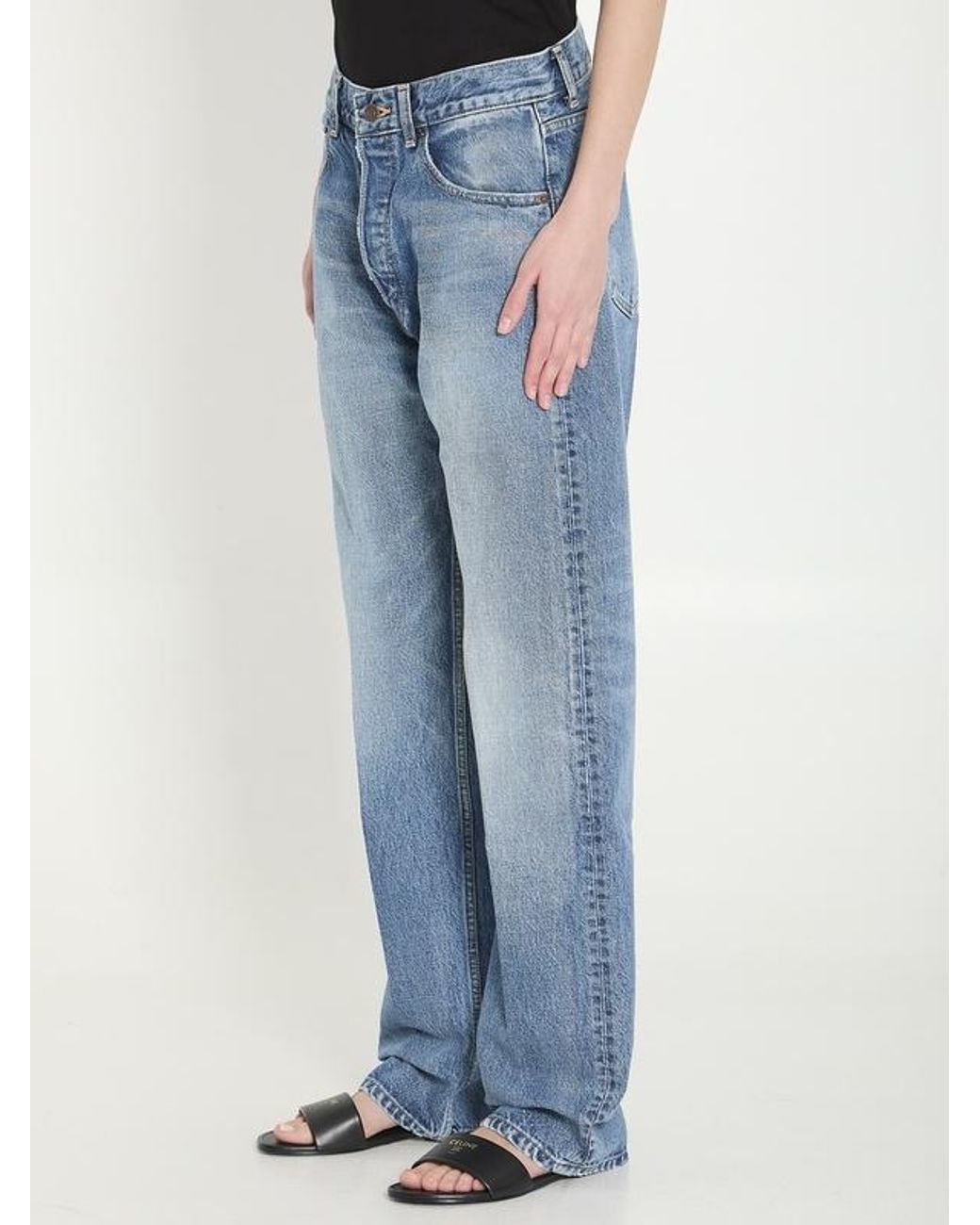 Céline Blue Boyfriend 001 Denim Jeans