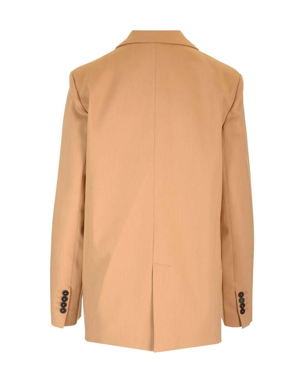 Forte_forte Natural Twill Single-Breasted Jacket