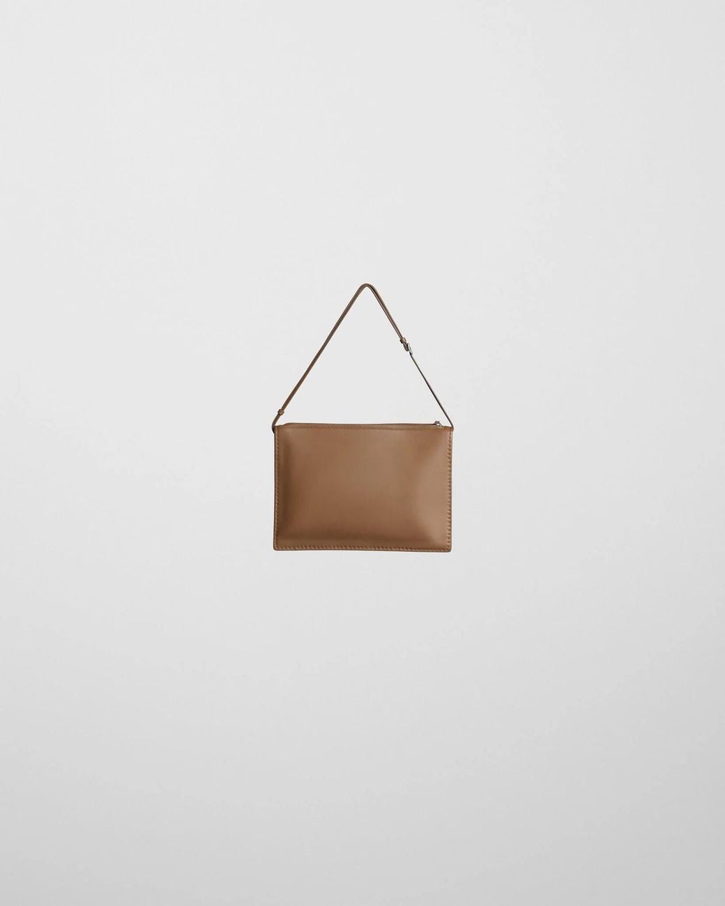 Phoebe Philo Brown Flap Shoulder Bag