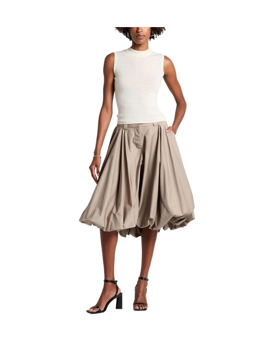 Balenciaga Natural Shorts Bermuda