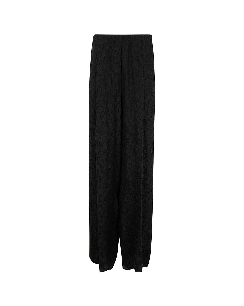 Dries Van Noten Black Pila Mid Rise Pants