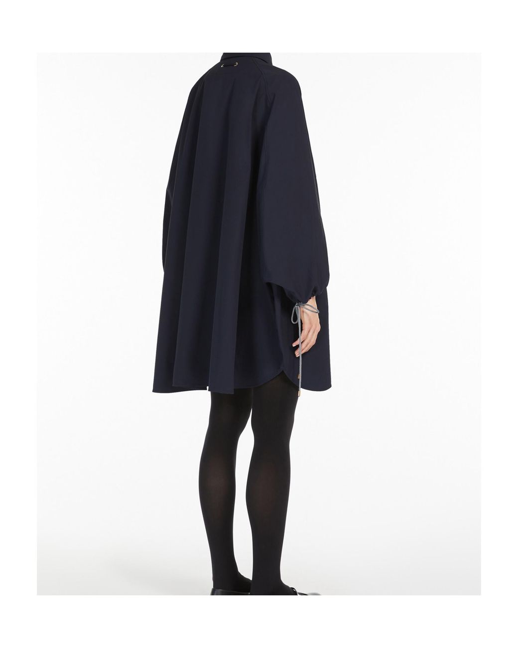 Max Mara Blue Cotton-Poplin Shirt Dress