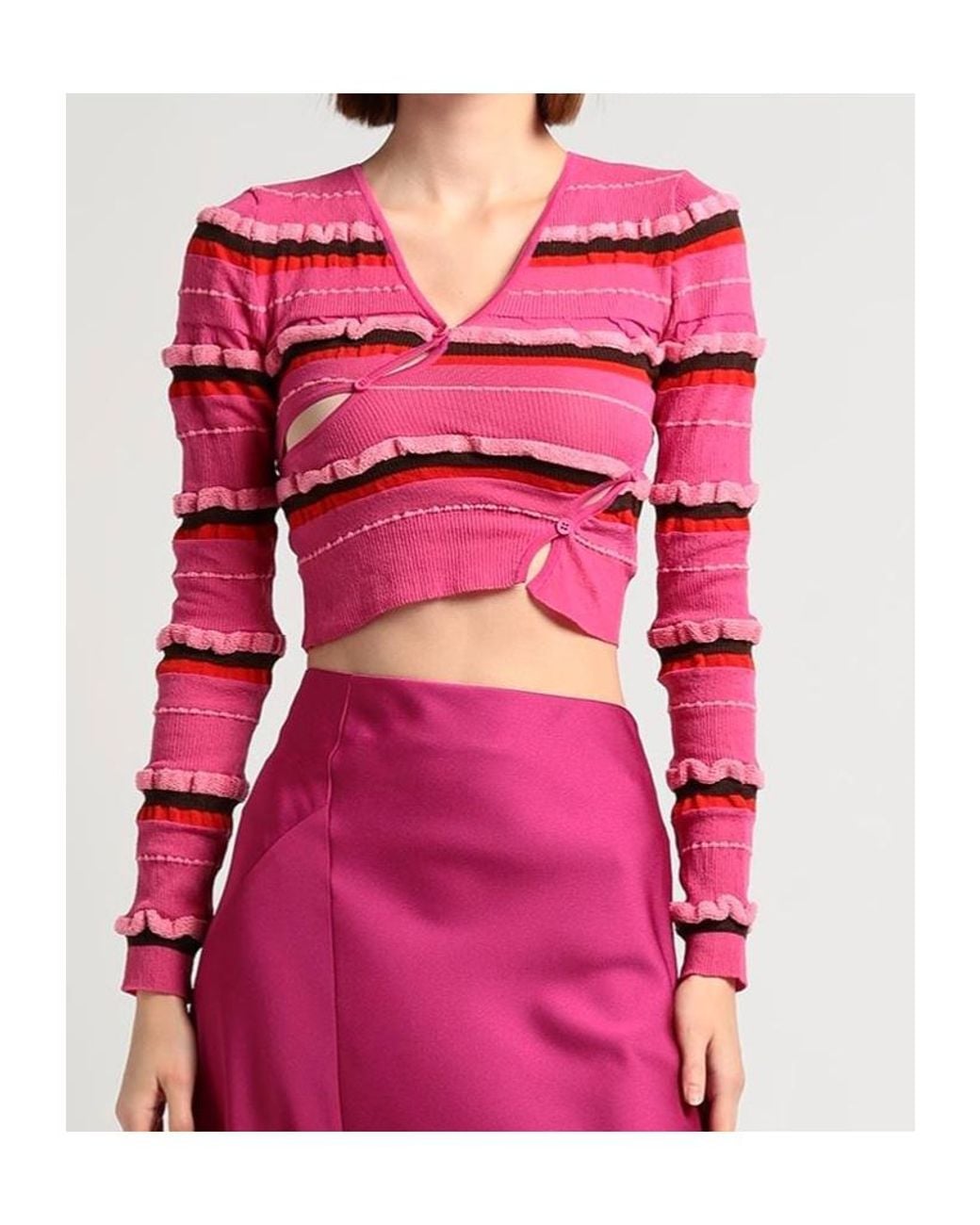 Jacquemus Pink Long Sleeve Sweater