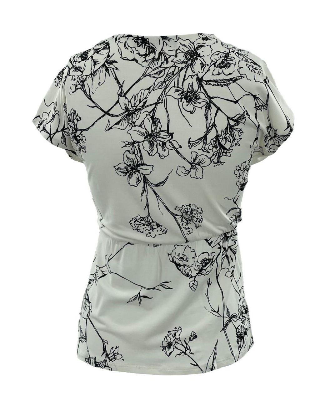 Max Mara Gray Studio Floral Embellished Crewneck T-Shirt