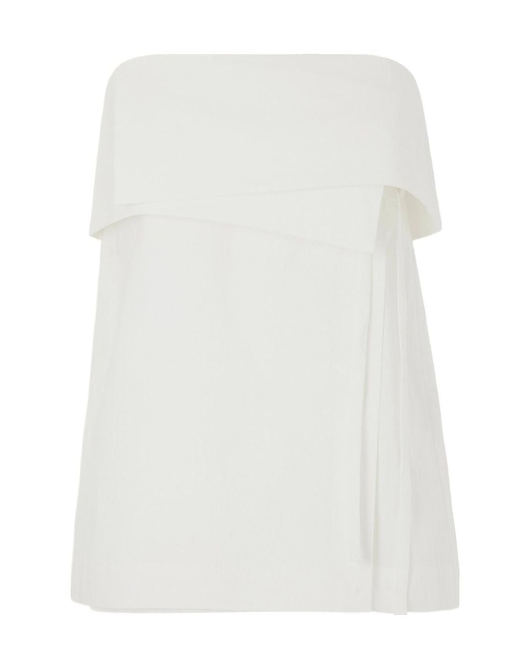 St. Agni White Sleeveless Top