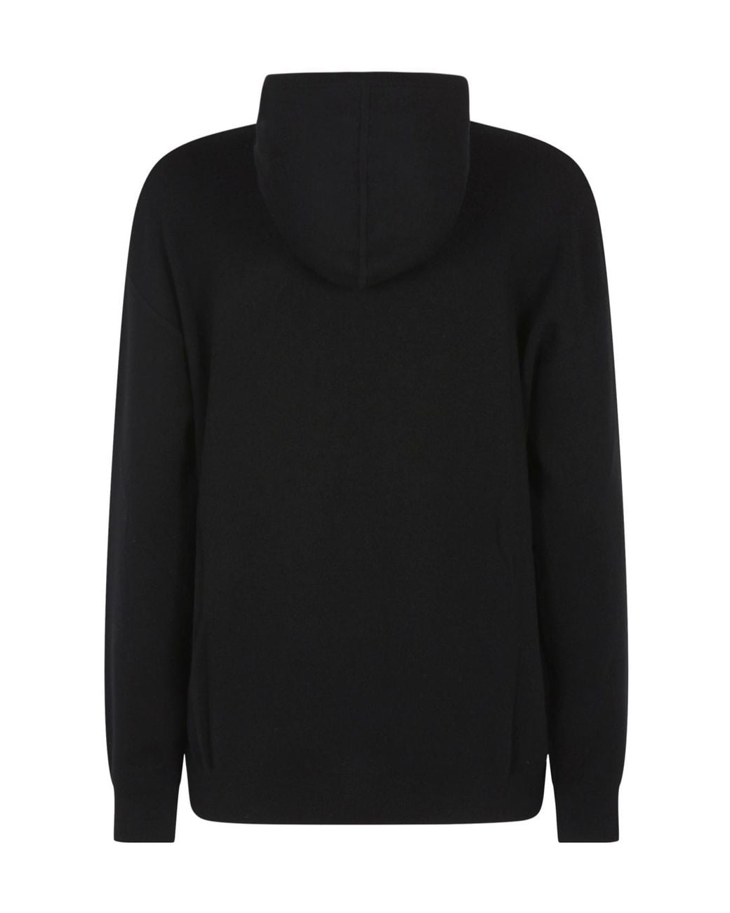 Max Mara Black Pamir Drawstring Long-Sleeved Hoodie