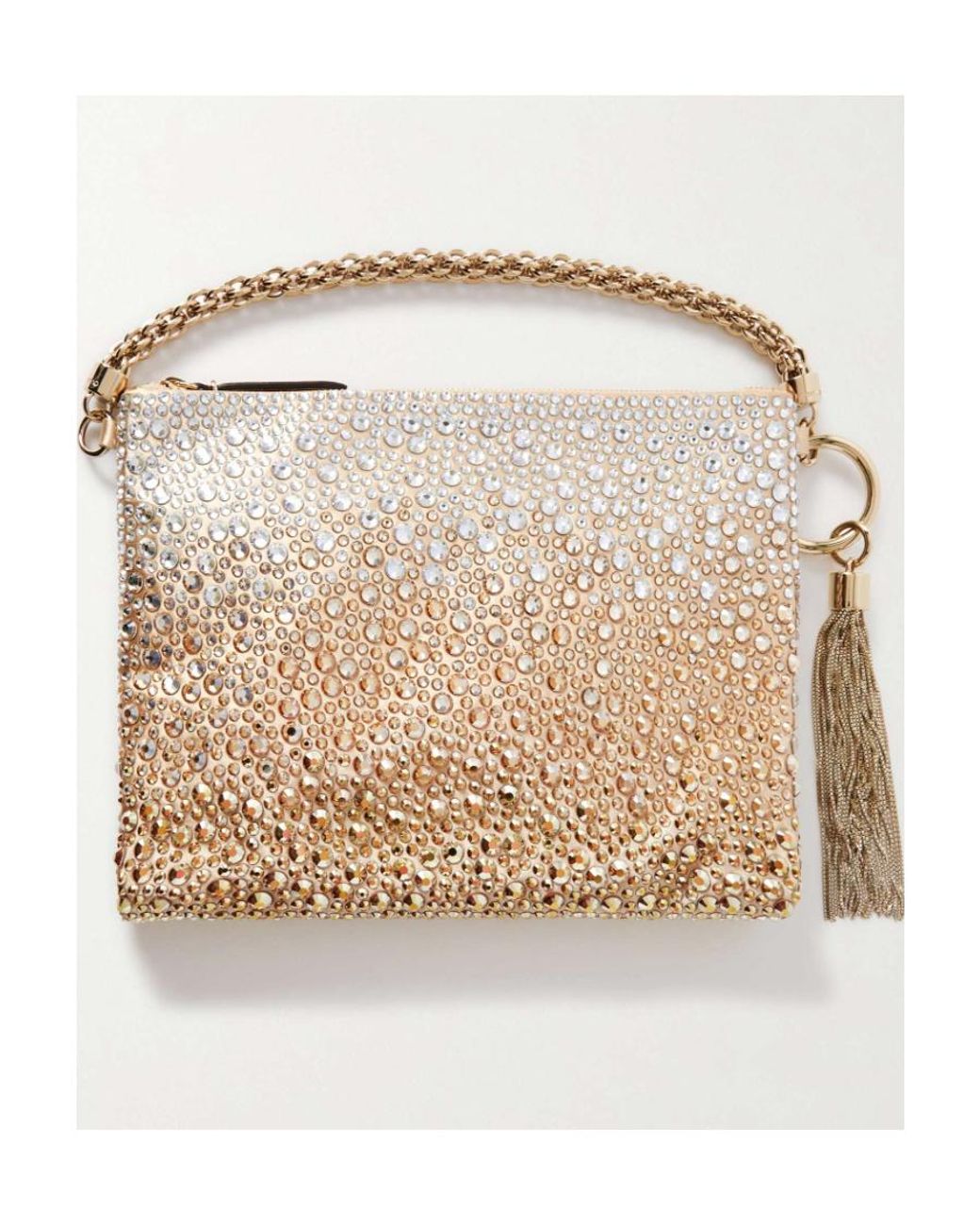Jimmy Choo Natural Callie Gradient Shoulder Bag