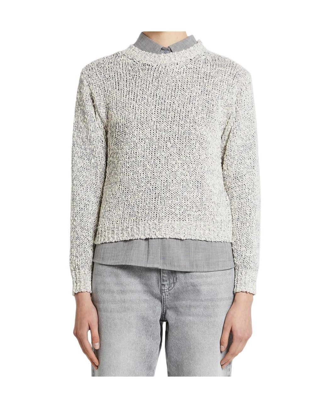 iBlues Gray Long-Sleeved Sweater