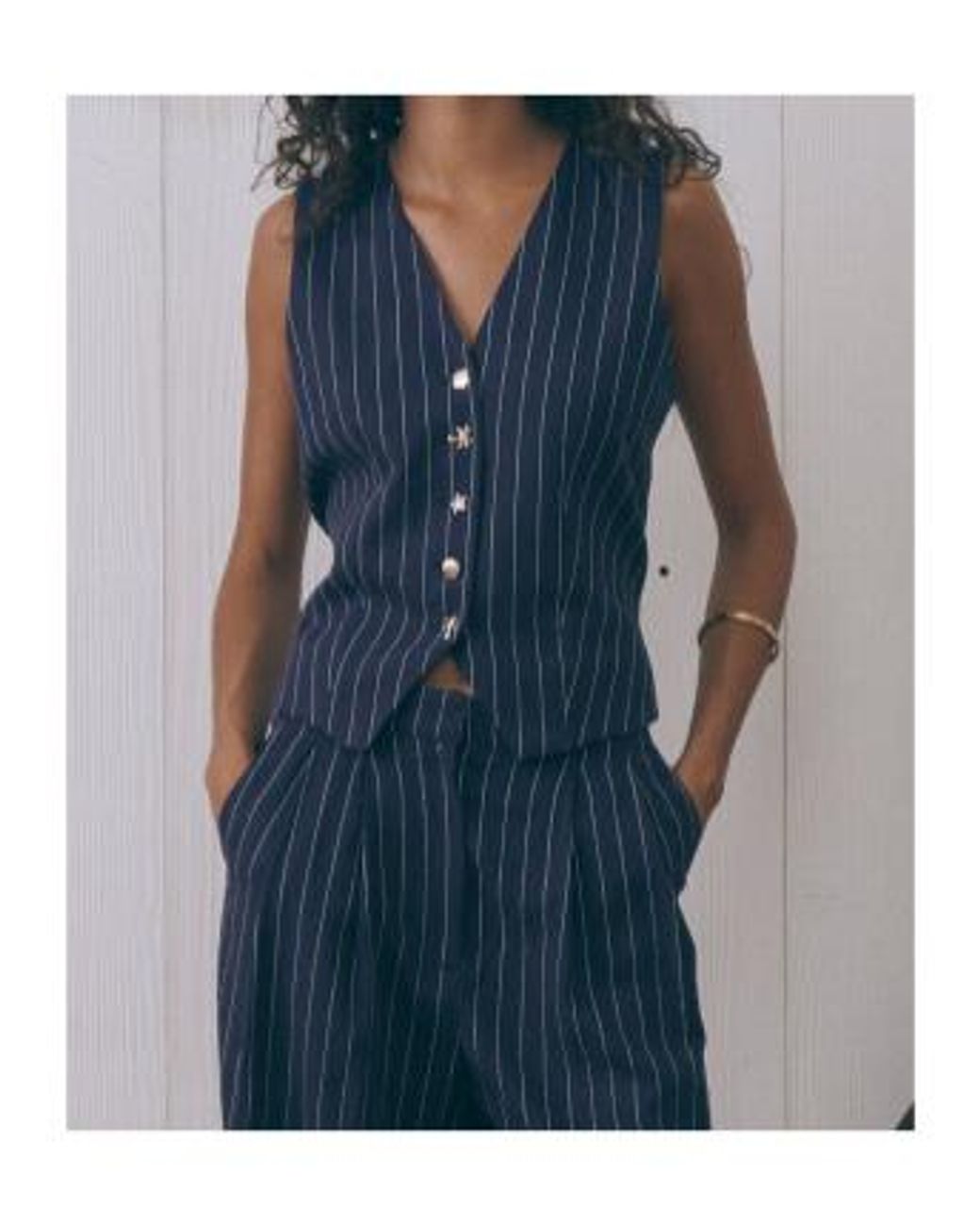 Maison Labiche Blue Dubail Vest