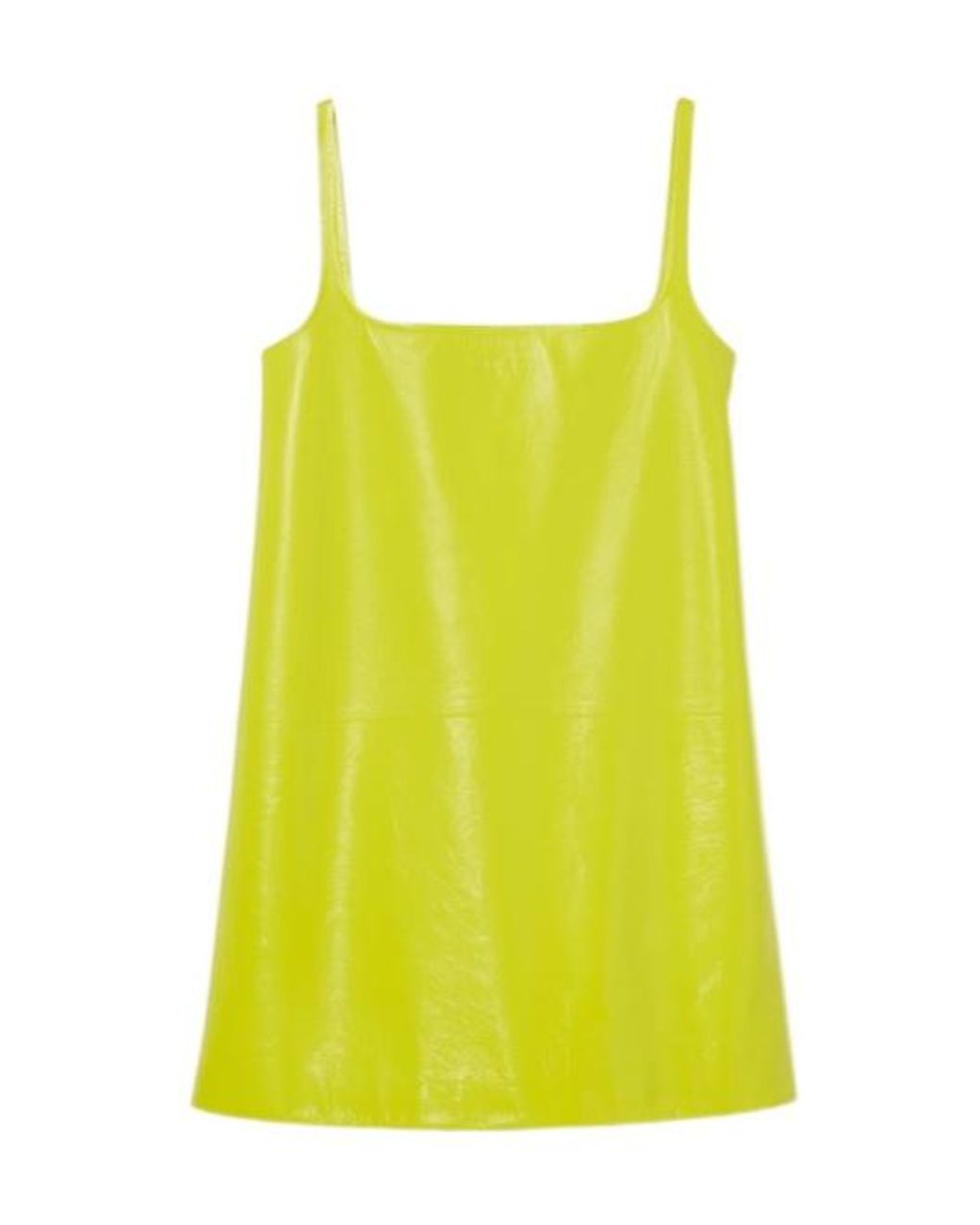 Gucci Yellow Flared Mini Dress