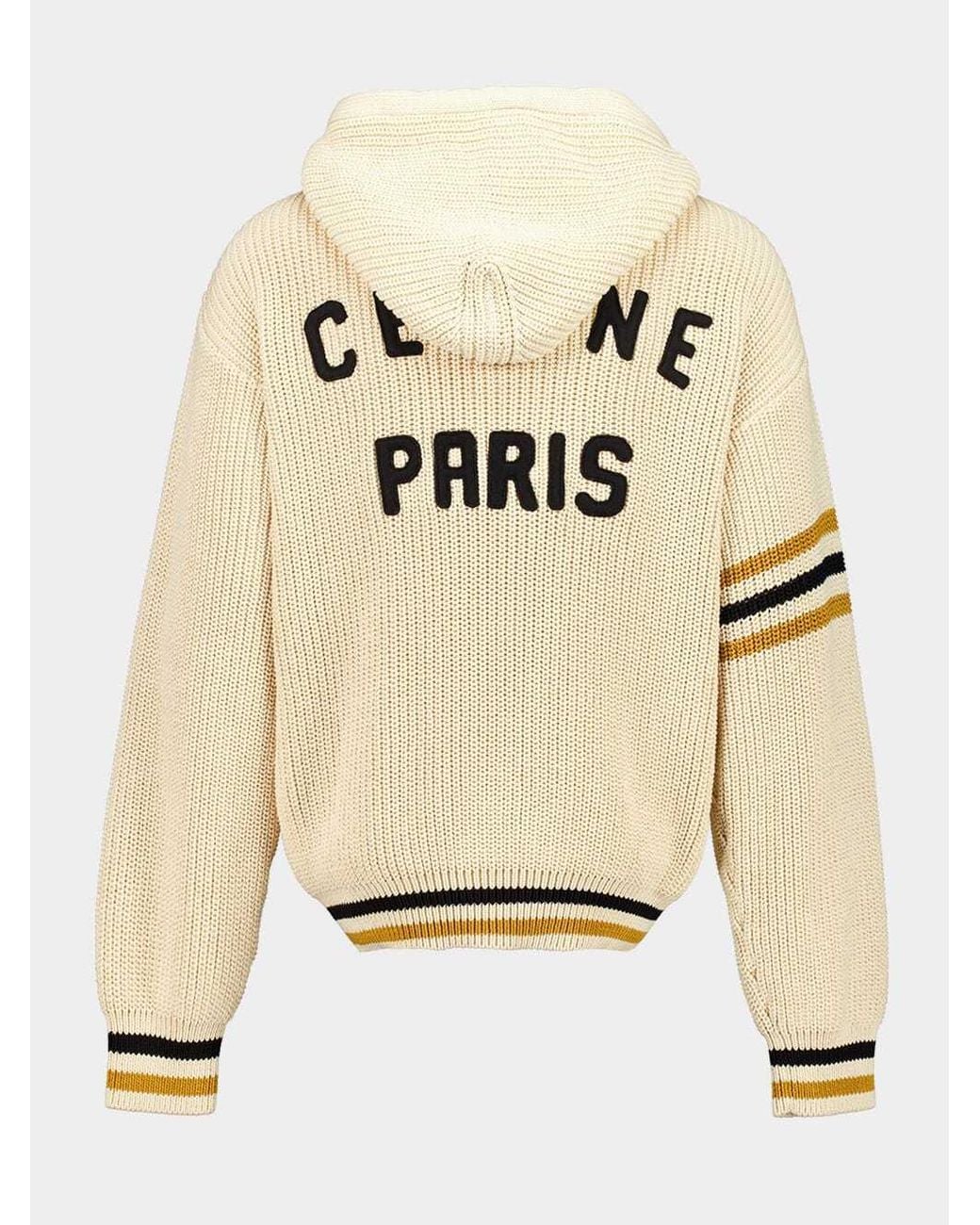 Céline Natural Long-Sleeved Sweater for men