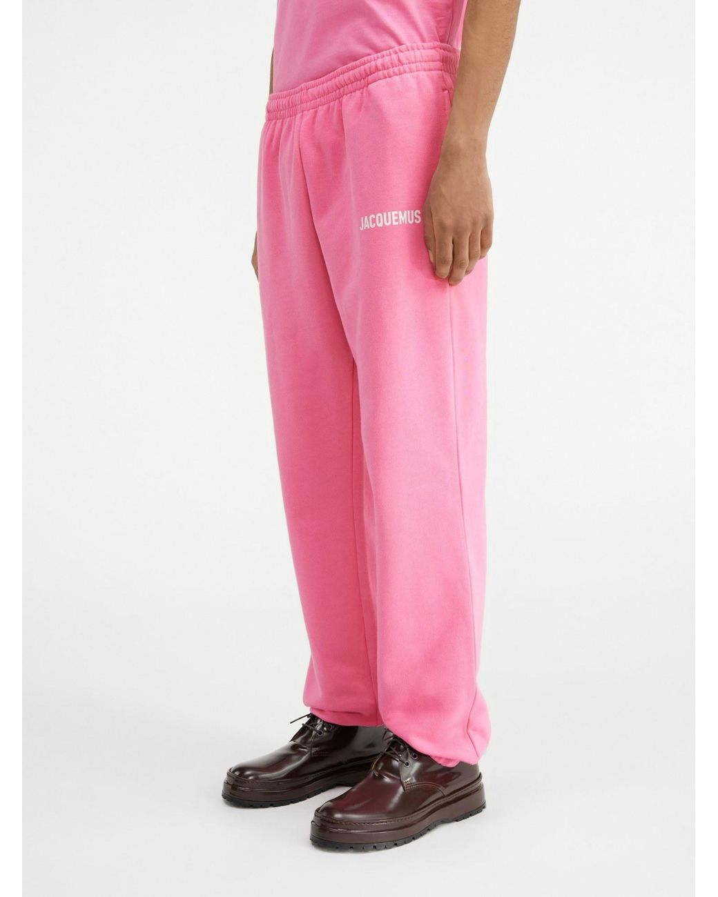 Jacquemus Pink Le Jogging Track Pants for men