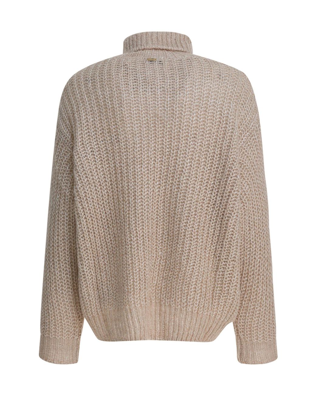 Herno Brown Roll Neck Knitted Jumper
