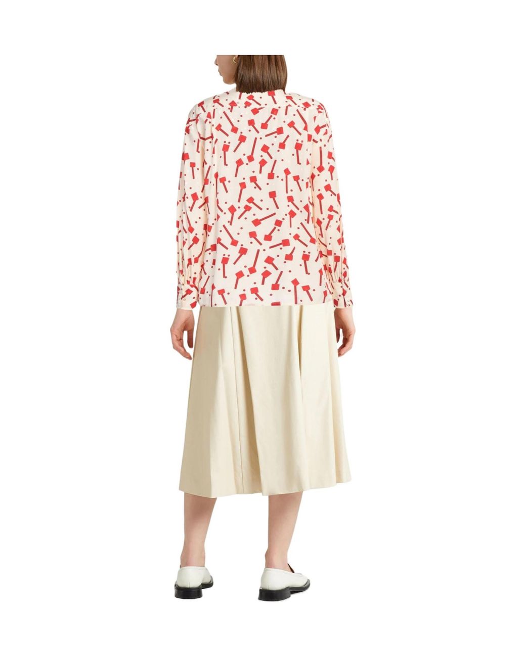 Tory Burch Red Shirt