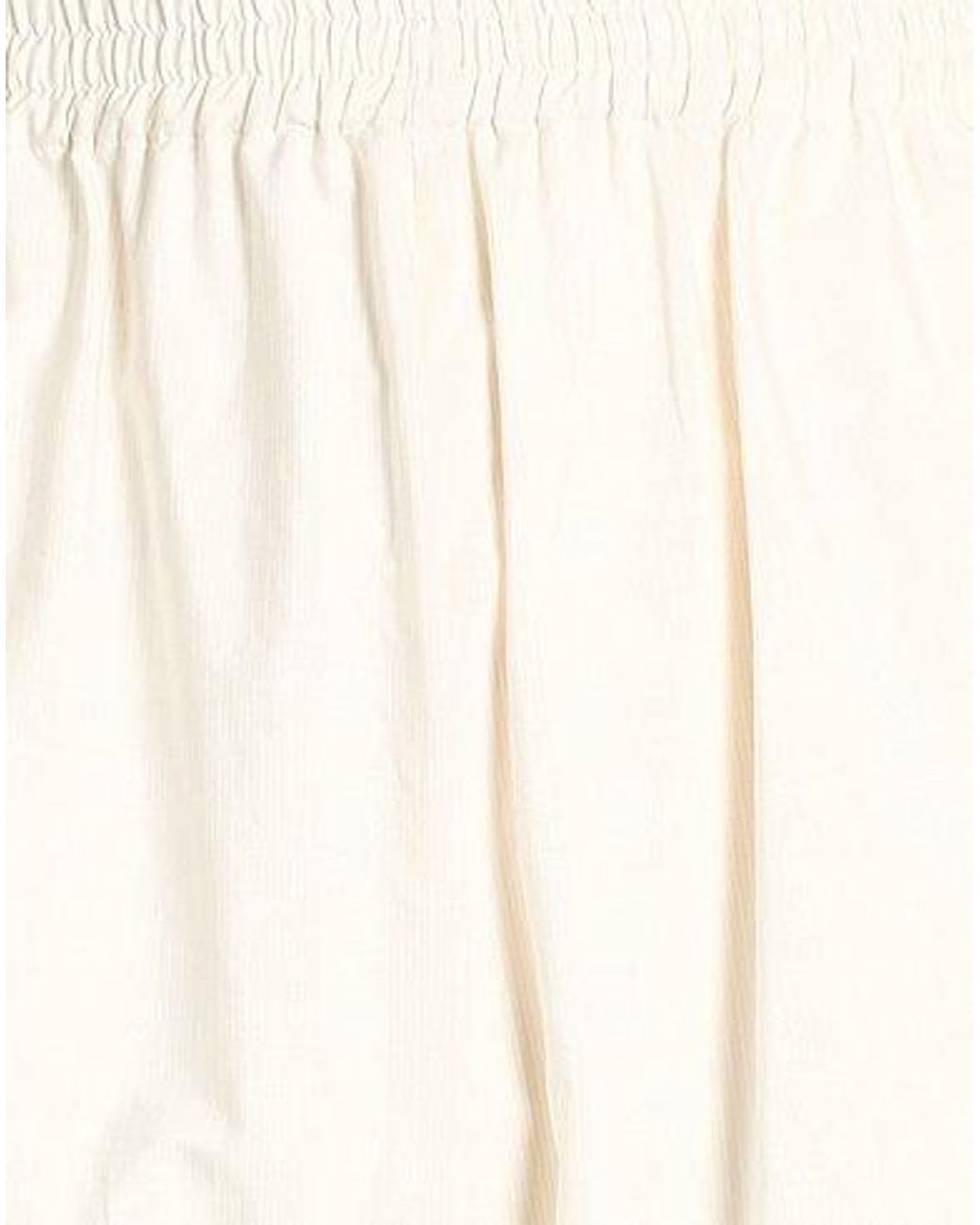 MM6 by Maison Margiela White Simple And Casual Pants
