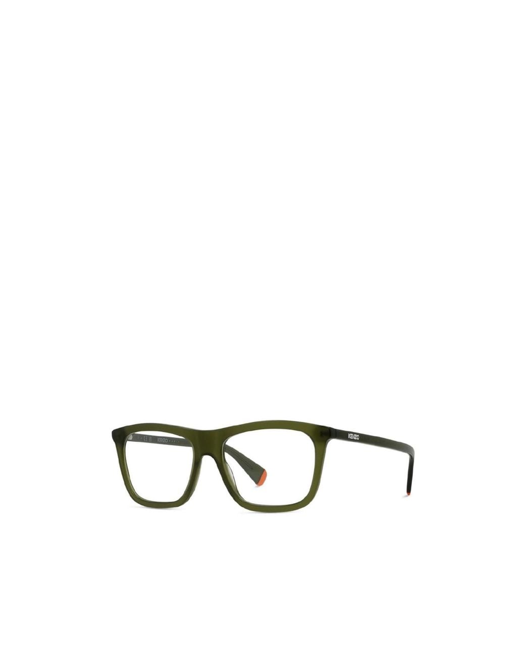KENZO White Optical Frames for men