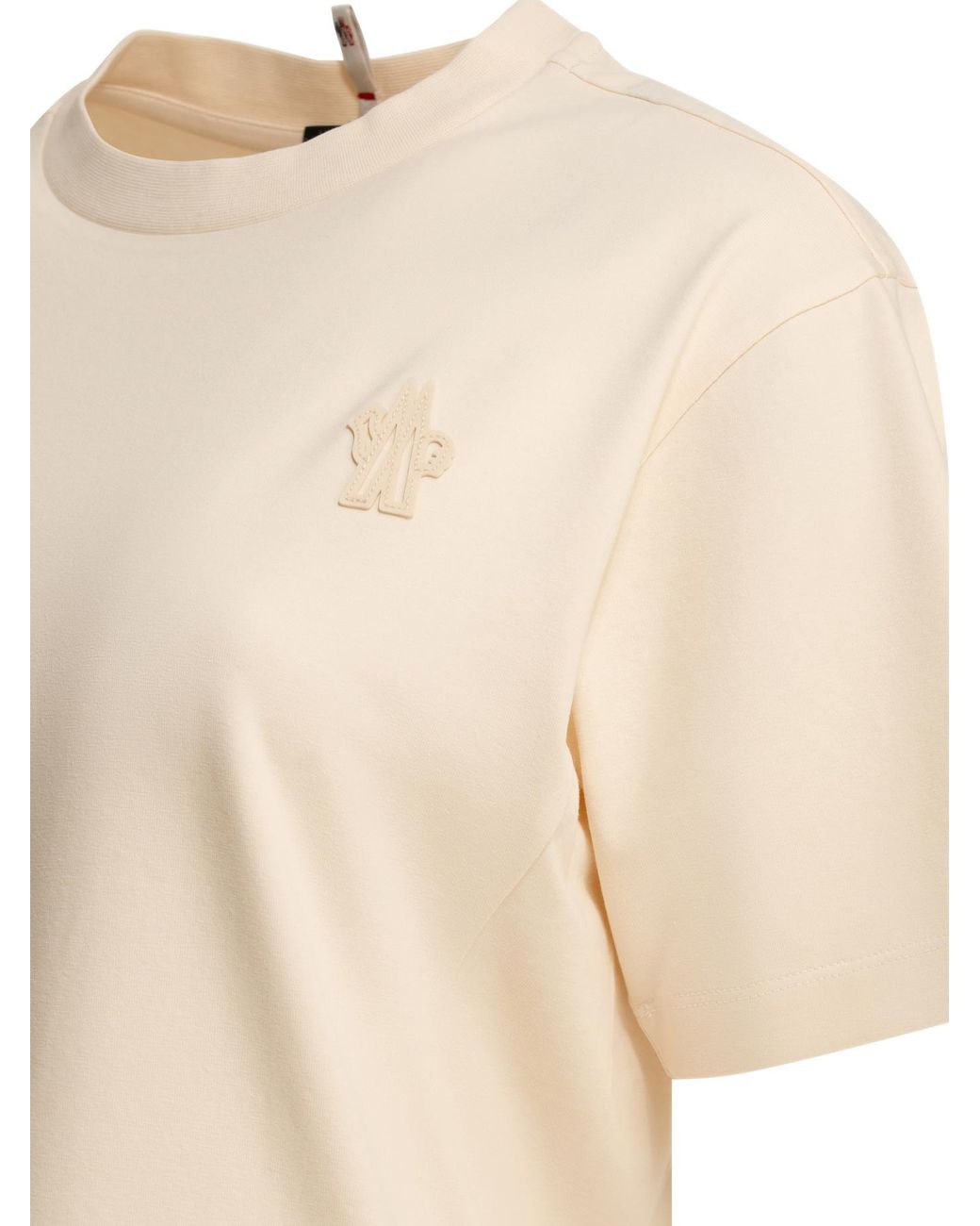 Moncler Pink Grenoble 3 Packs Logo Patch Crewneck T-Shirt