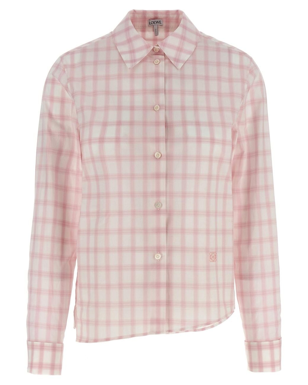 Loewe Pink Checked Shirt