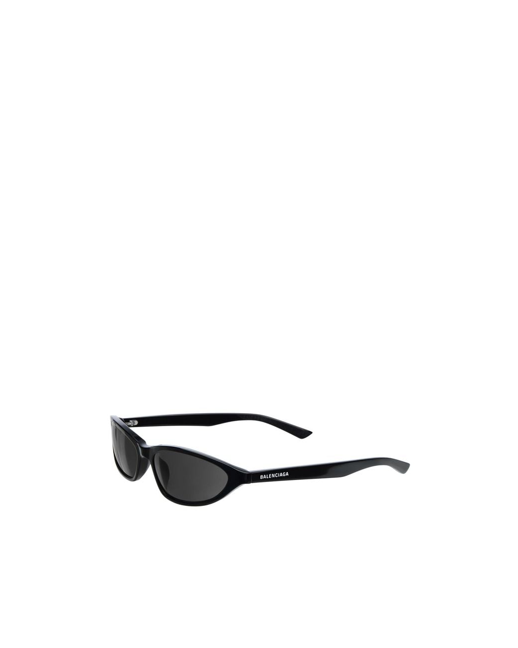 Balenciaga White Eyewear Cat-Eye Frame Sunglasses
