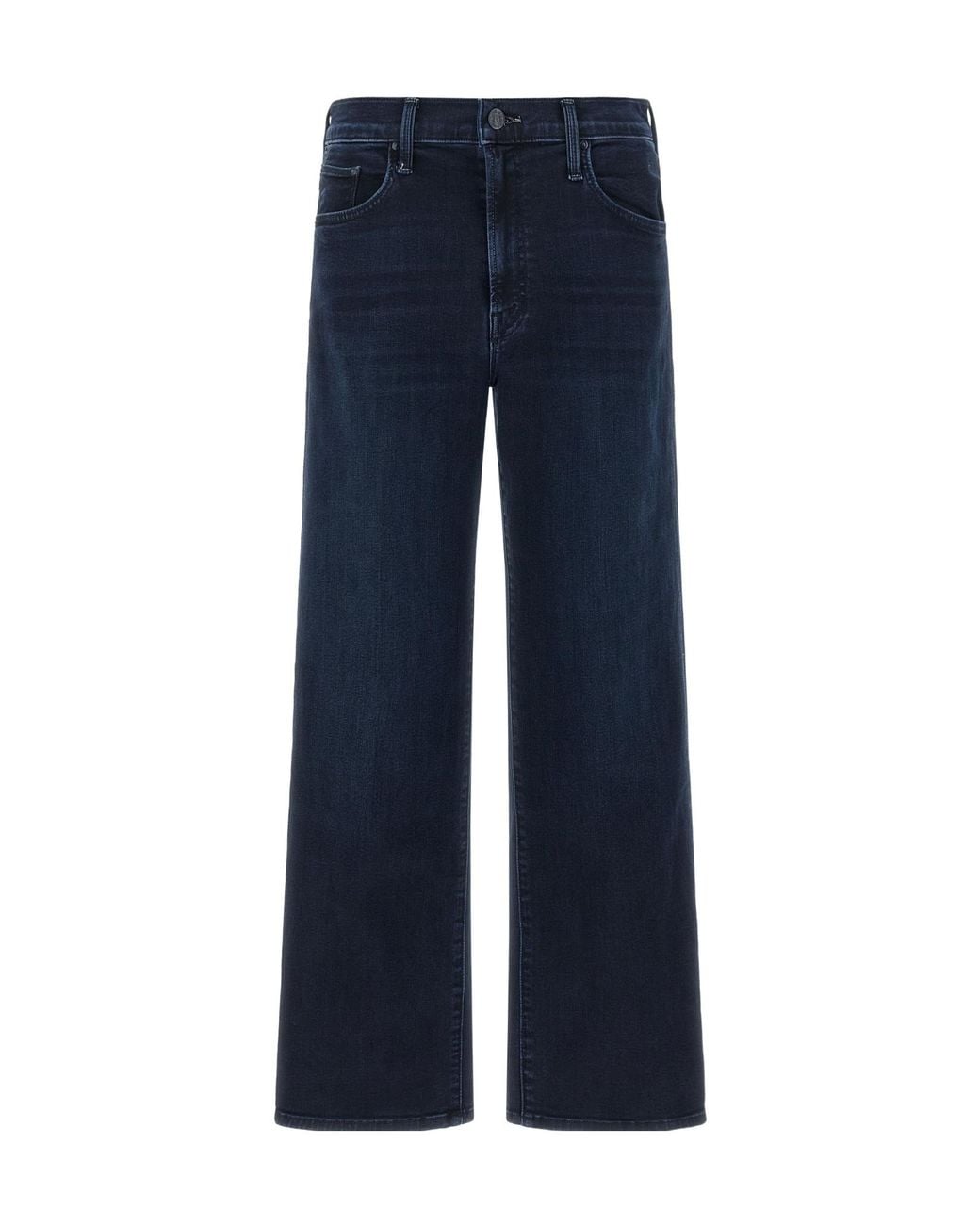 Mother Blue The Mid Rise Rambler Zip Ankle Jeans