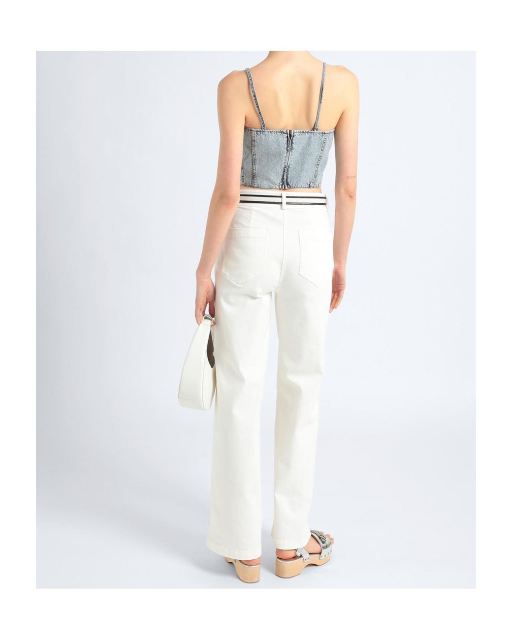 MAX&Co. Blue Tight Denim Bra