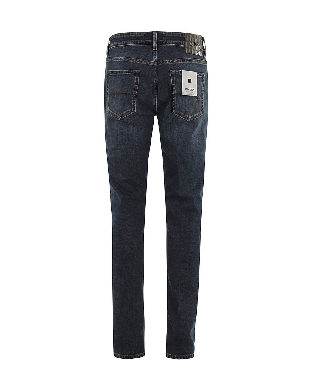Re-hash Blue Belt-Loop Denim Jeans for men