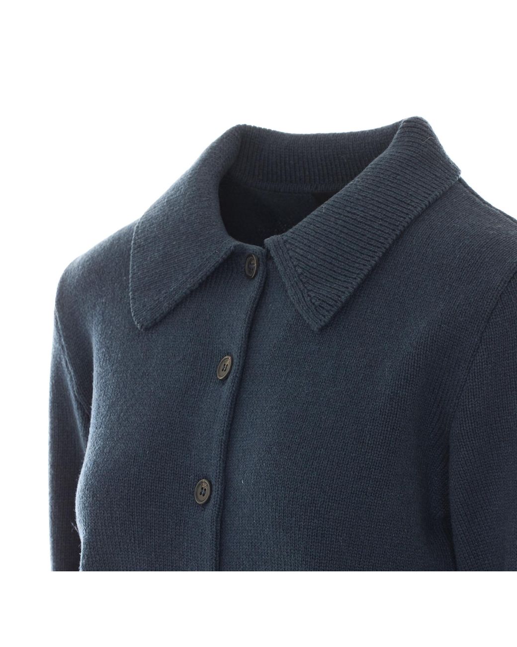 A.P.C. Blue Marie Collar Cardigan