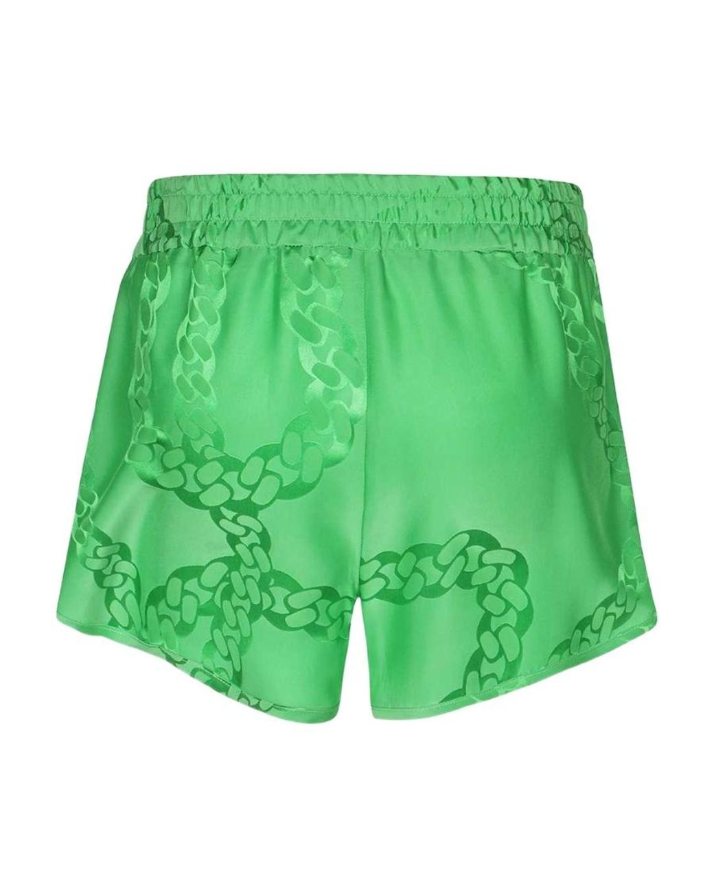 Stella McCartney Green Elastic Shorts
