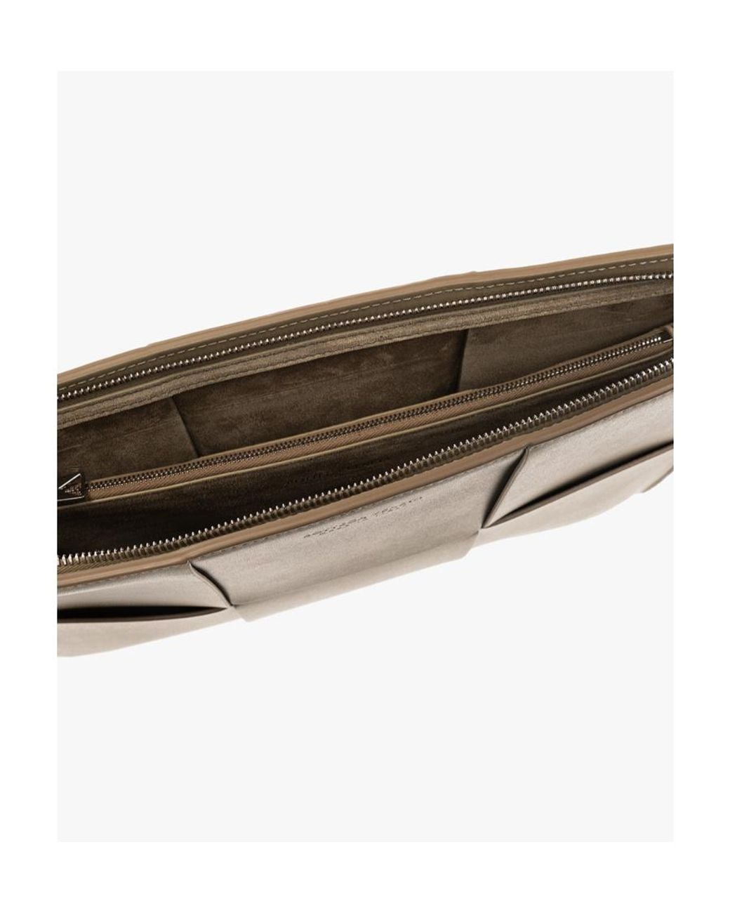 Bottega Veneta Natural Urban Woven Briefcase for men