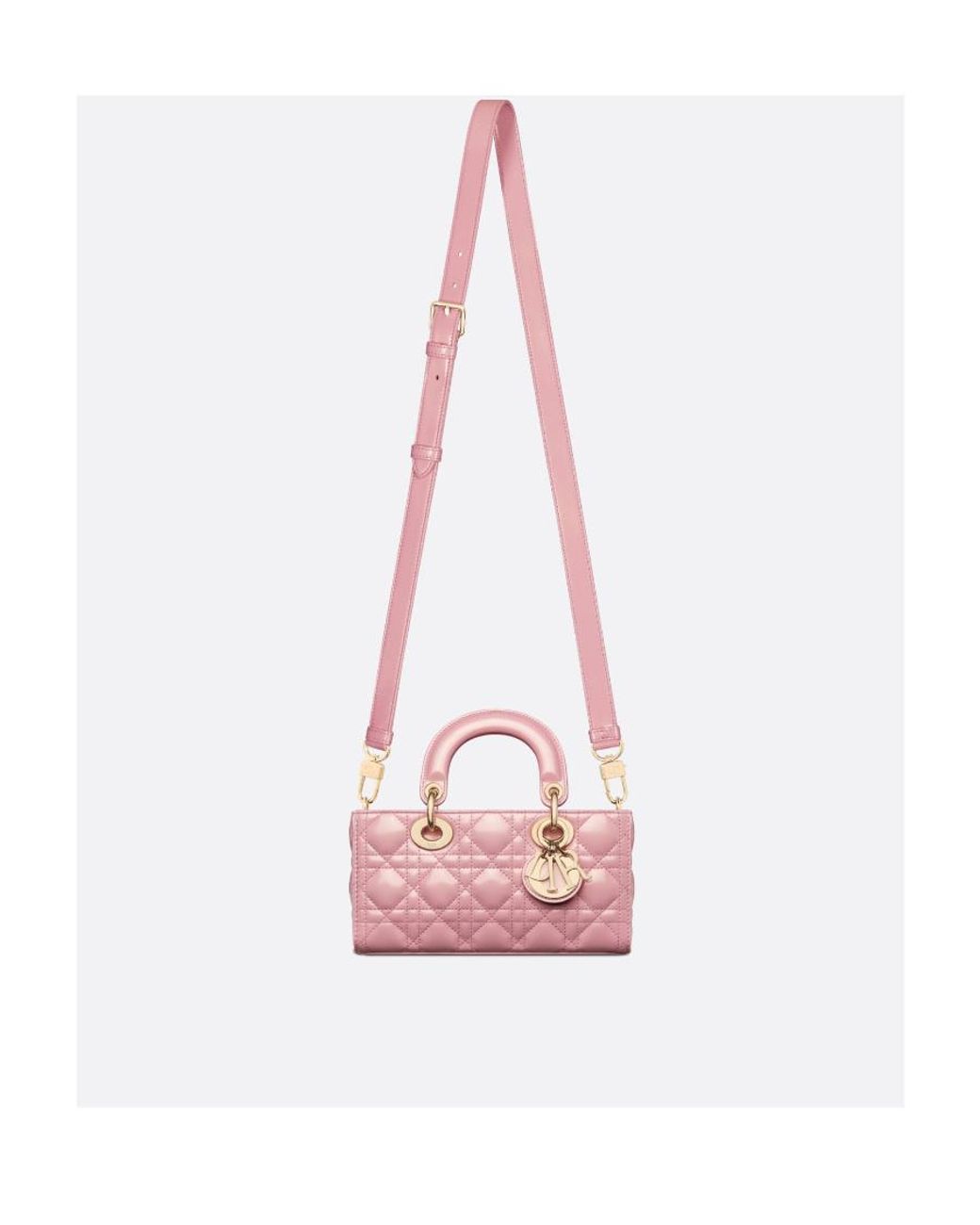 Dior Pink Small Lady D-Joy Bag