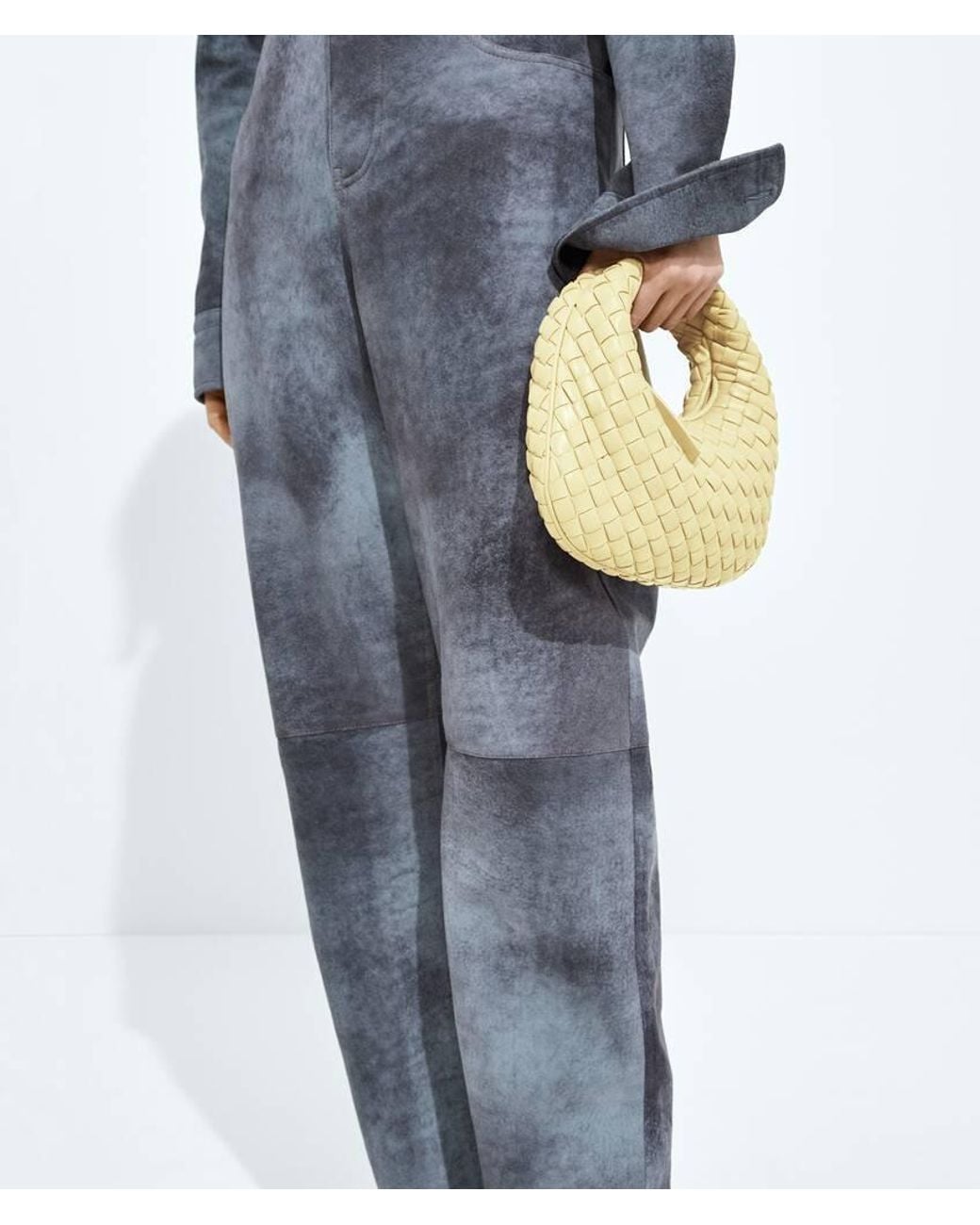 Bottega Veneta Metallic Baby Veneta