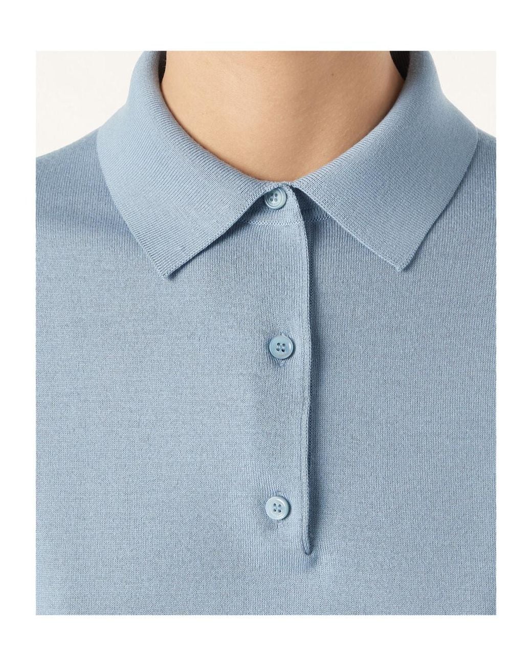 Loro Piana Blue Royal Lightness Polo Shirt