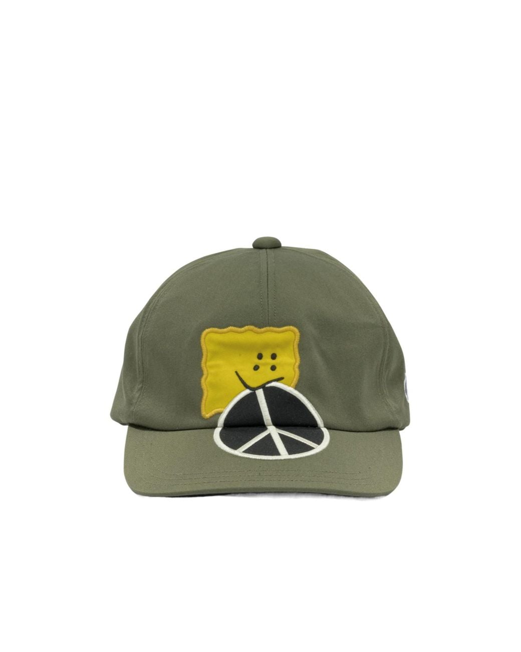 Kapital Green Patch-Detail Cap for men