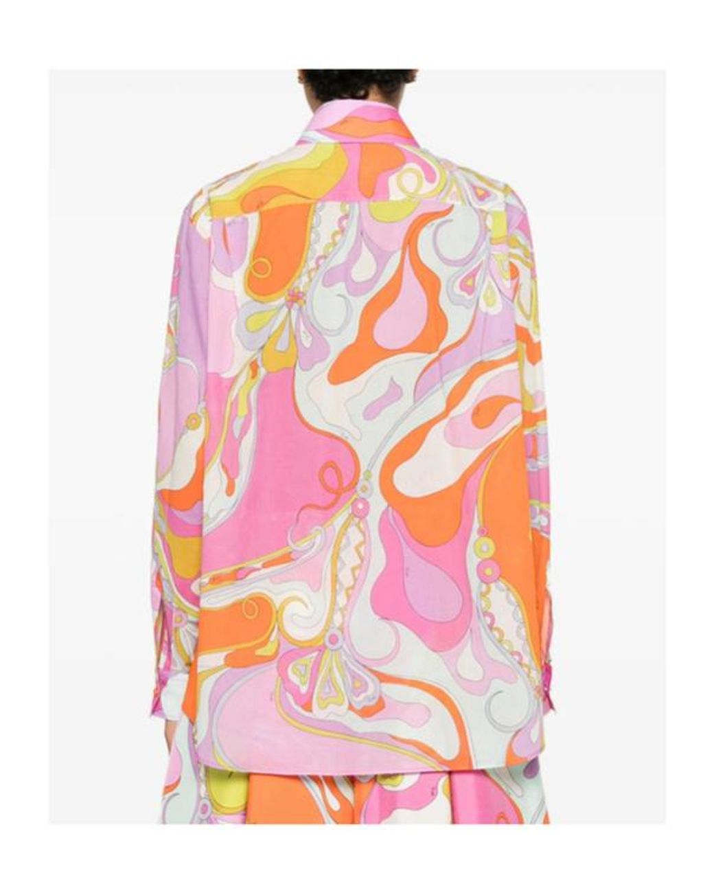 Emilio Pucci Pink Pucci All-Over Printed Button-Up Shirt