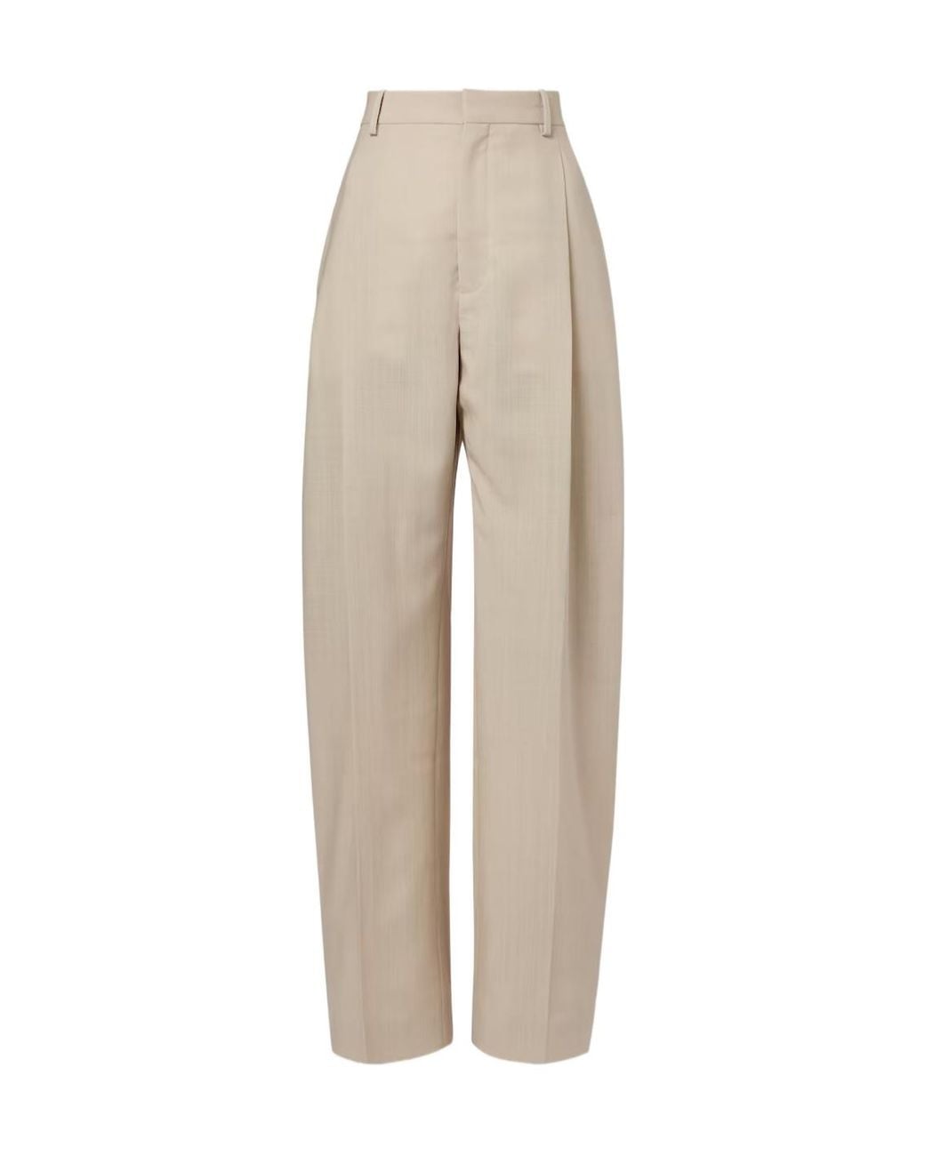 Wardrobe NYC Natural Mid-Rise Straight-Leg Casual Pants