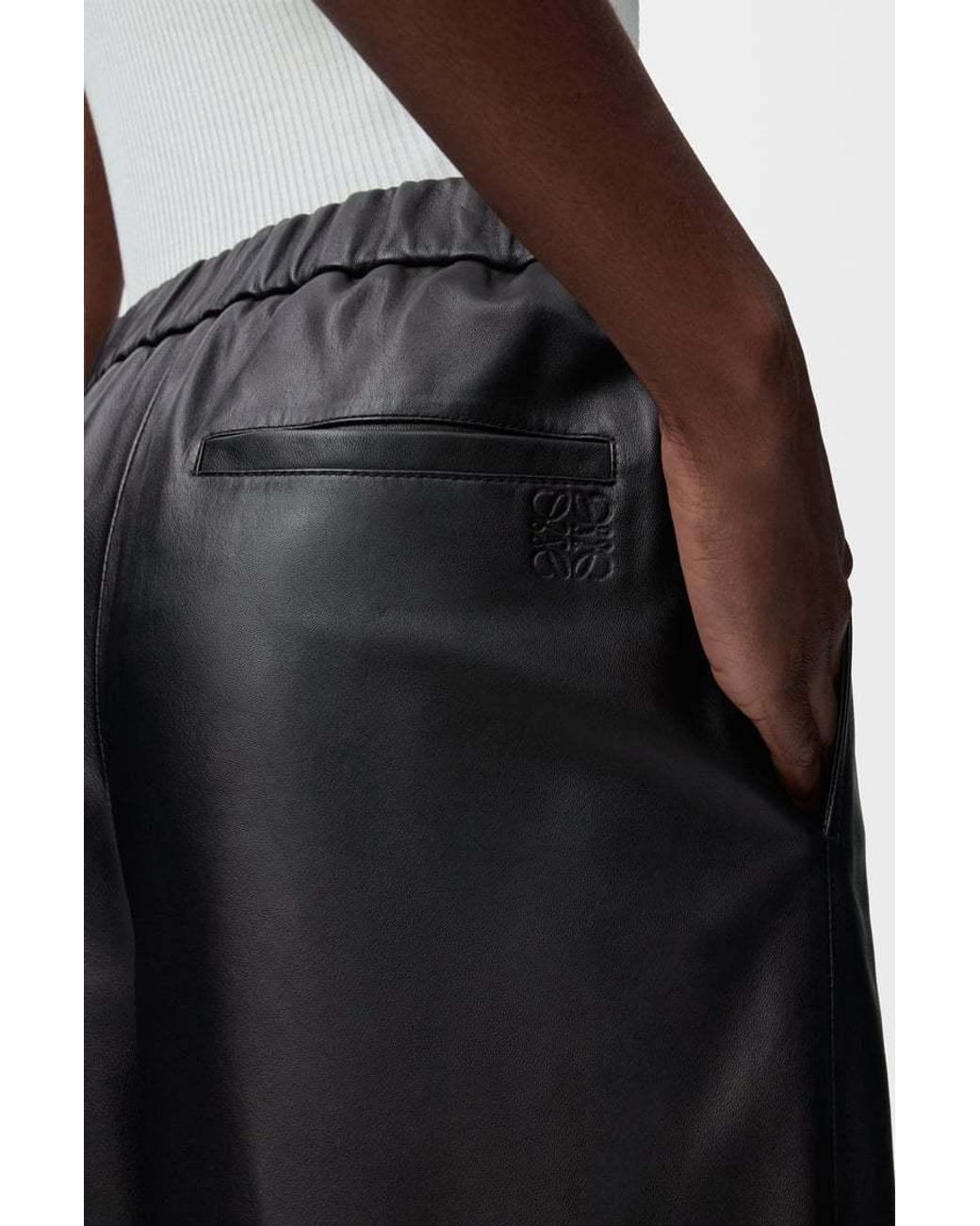 Loewe Gray Cropped Trousers