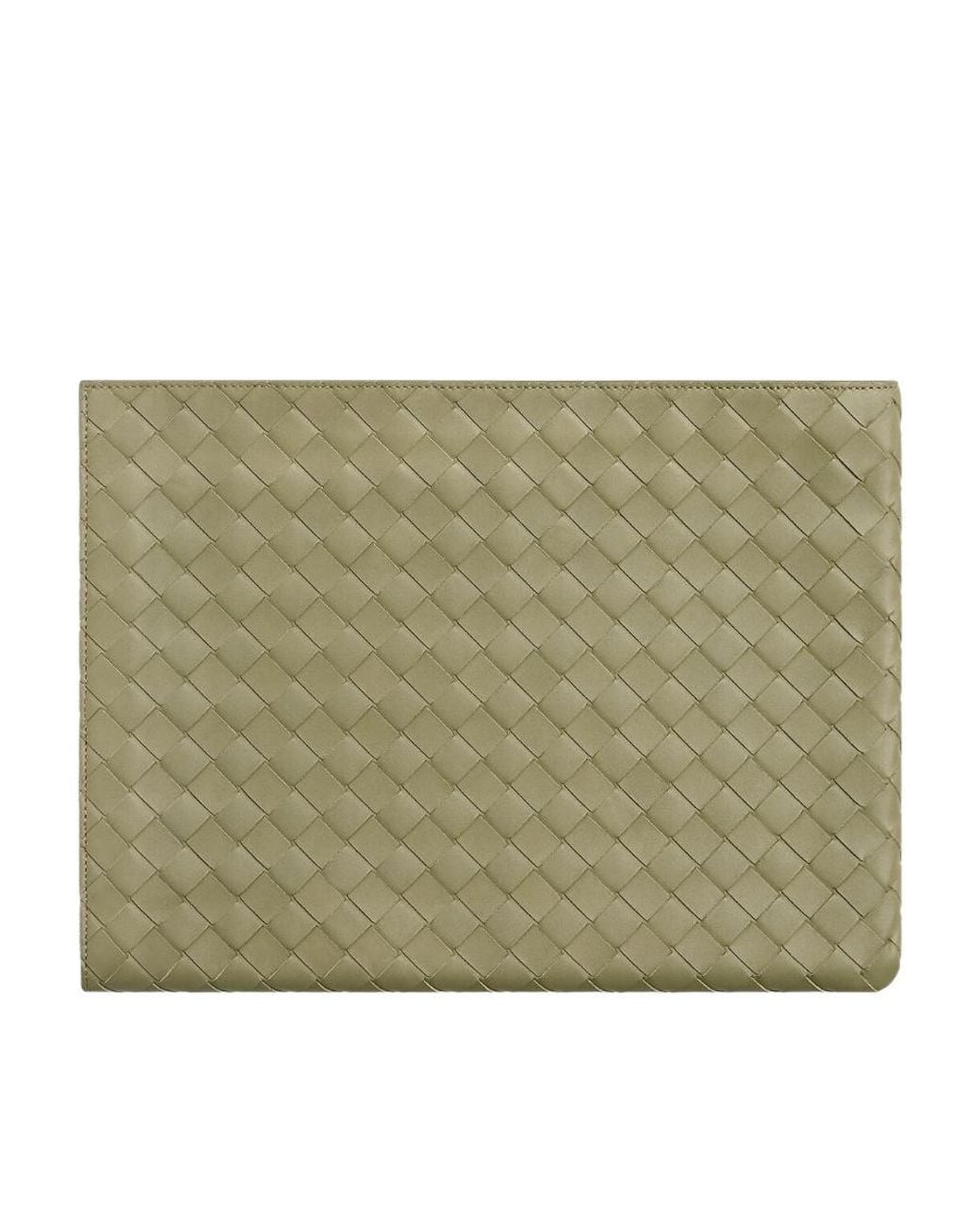 Bottega Veneta Green Intrecciato Briefcase for men