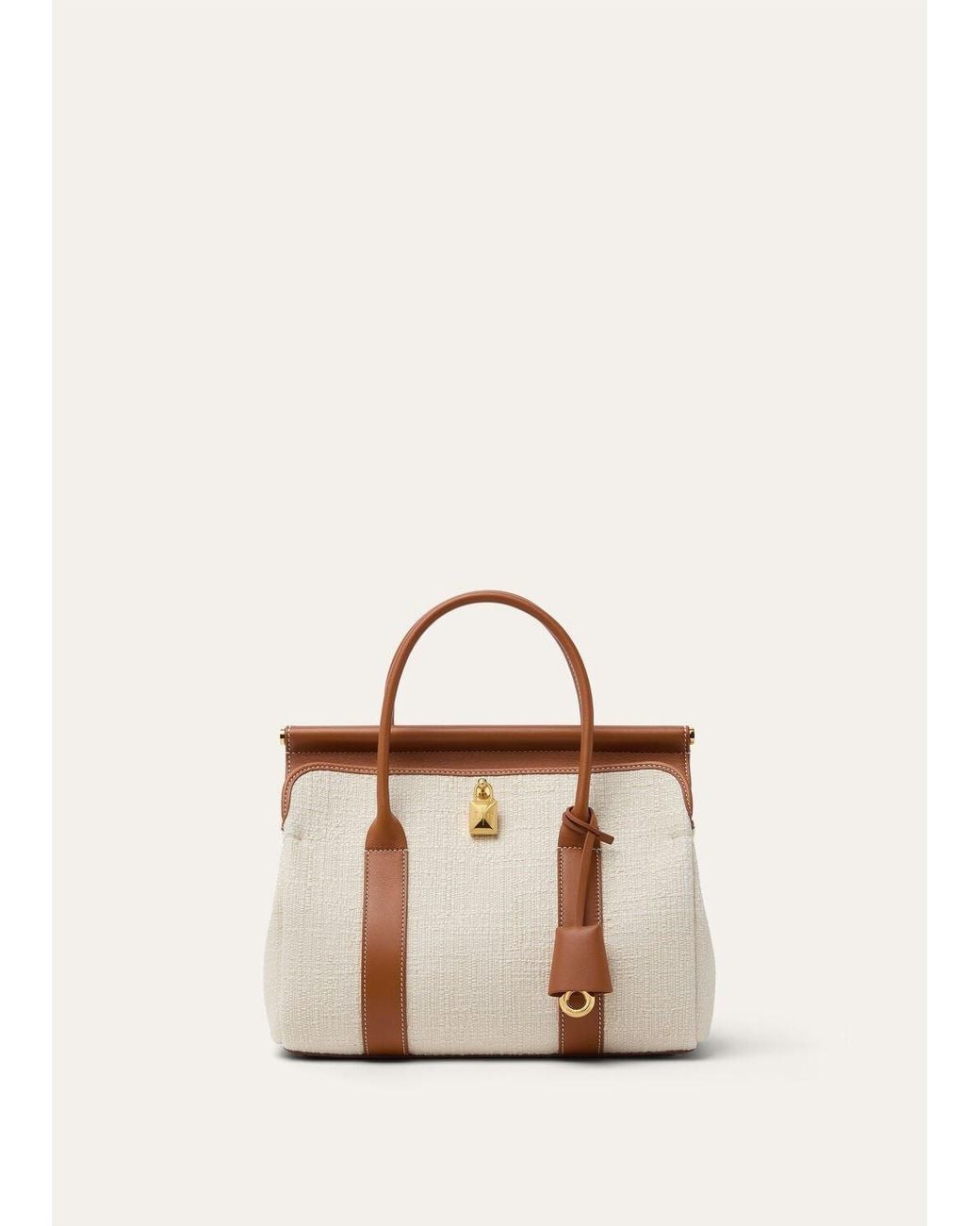 Loro Piana Brown Loom L25 Shoulder Bag