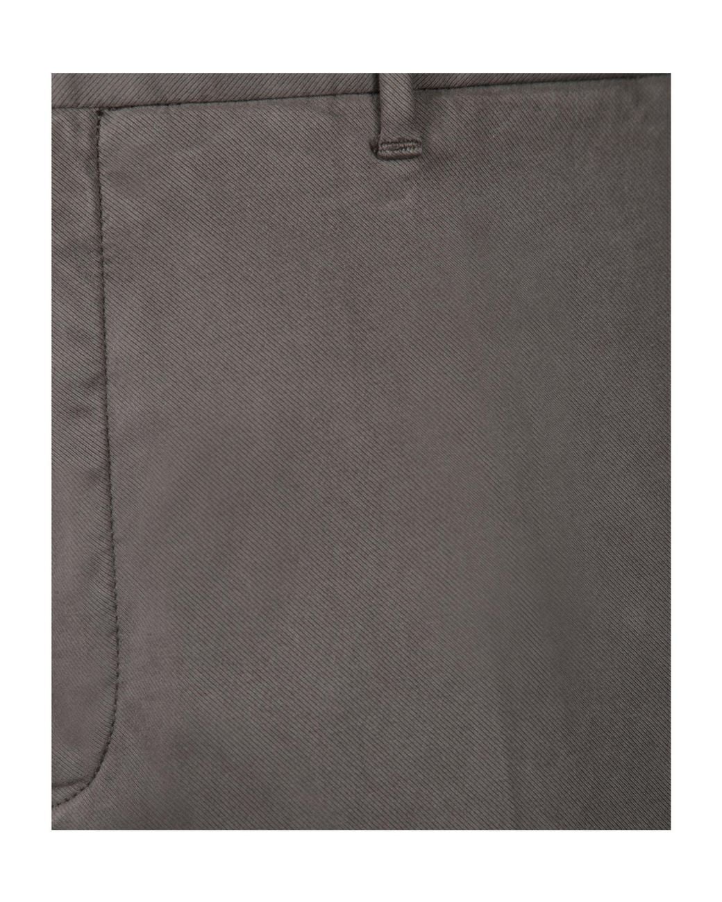 Incotex Gray Adjustable Waistband Slim Pants for men