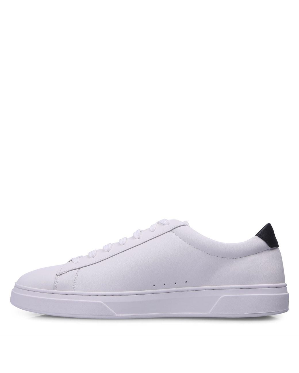 Boss White Low-Top Trainers for men