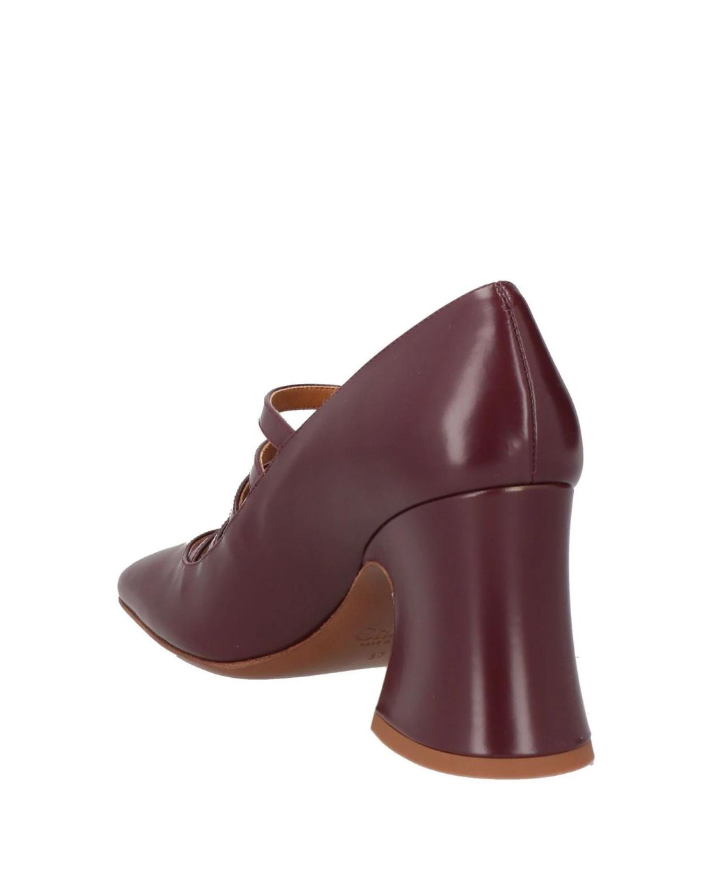 Chloé Purple Mary Jane Pumps