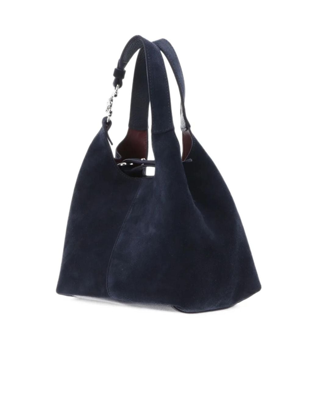 Coccinelle Blue Suede Tote Bag