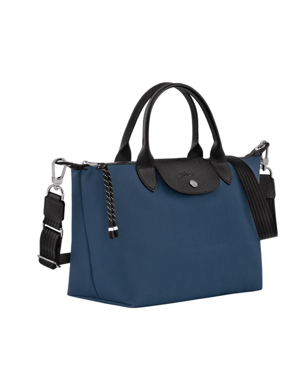 Longchamp Blue Le Pliage Energy Strapped Small Tote Bag