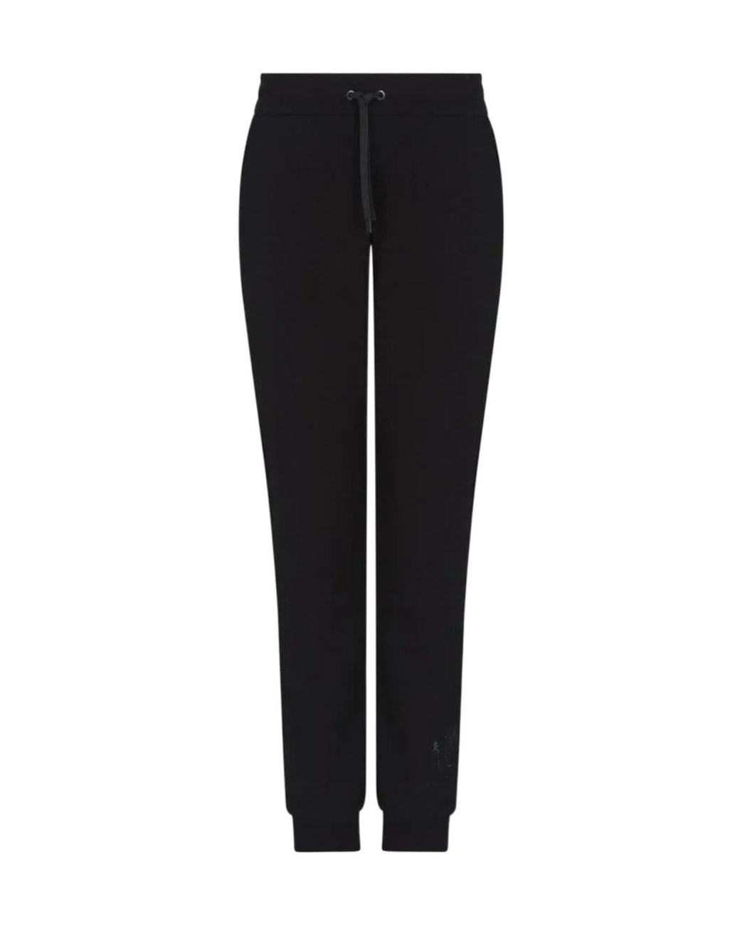 ARMANI EXCHANGE Black Logo-Detail Track Pants