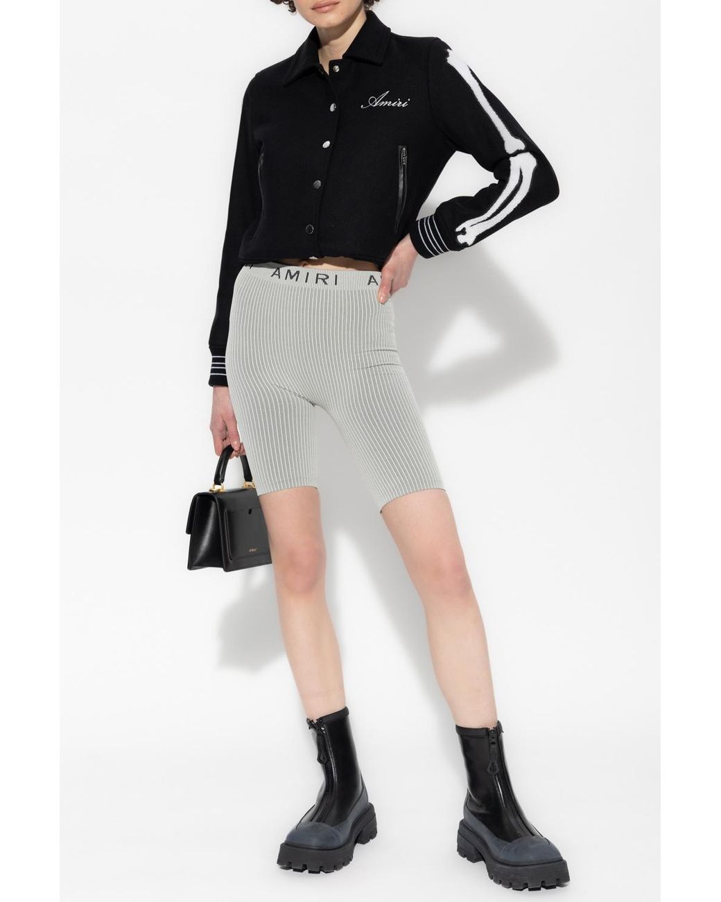 Amiri Black Lapel Jacket